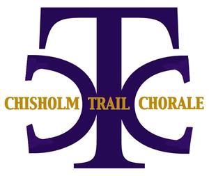CTC in purple with Chisholm Trail Chorale overtop in gold letters CTC in purple with Chisholm Trail Chorale overtop in gold letters